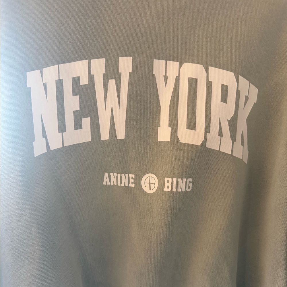 Anine Bing New York Sweatshirt XS - Picture 5 of 13